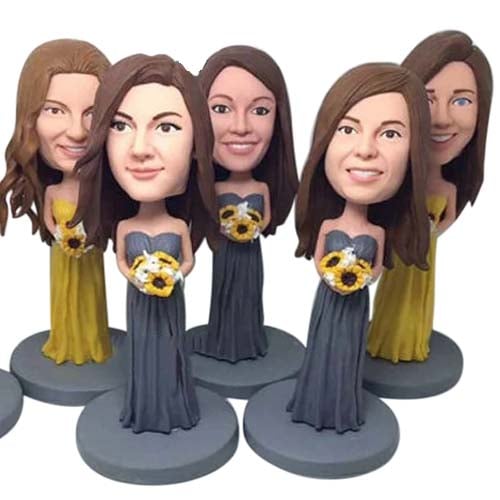 Bridesmaids Bobblehead Custom Bulk