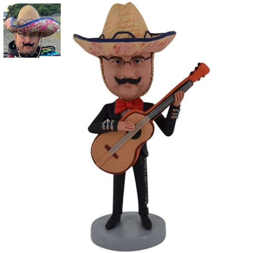 Custom personalized Bobblehead Mexican Mariachi