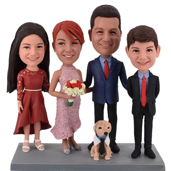 Bobbleheads for Parents Daughter Son