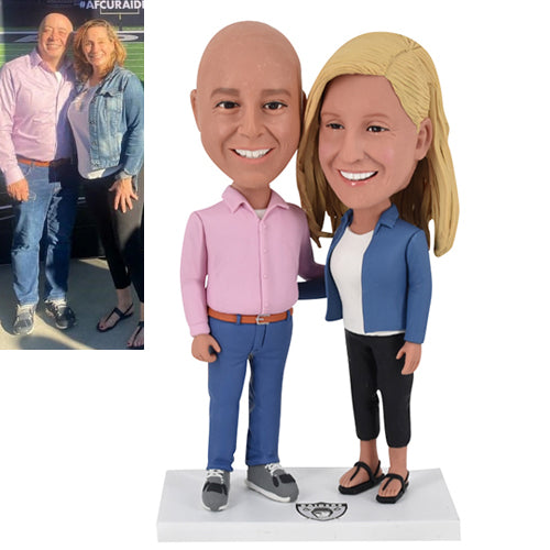 Husband and Wife Bobbleheads