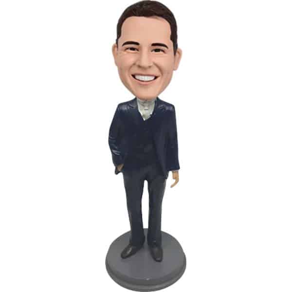 Make a bobblehead for groomsman