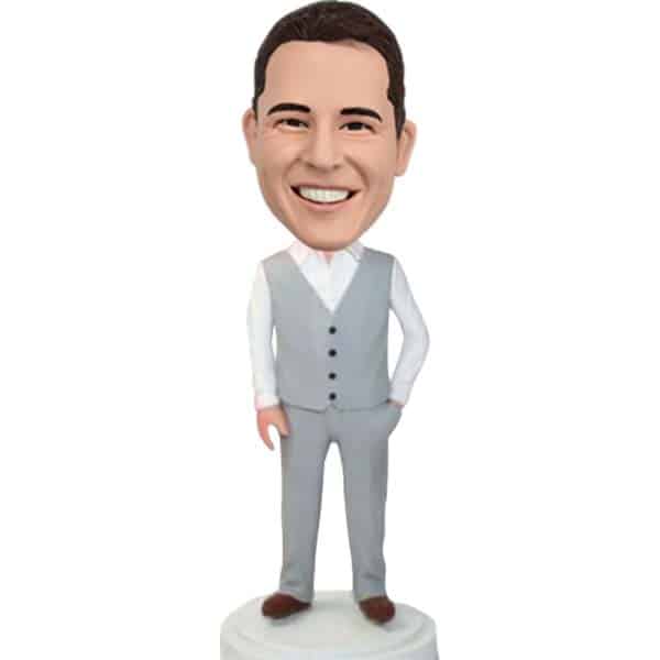 Groomsman Personalized Bobble head