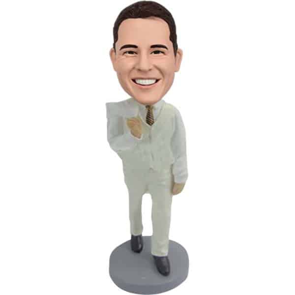 Handmade Groomsmen Bobbleheads Custom