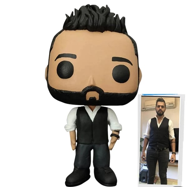 Custom Funko Pop Bobblehead Figure from Photo