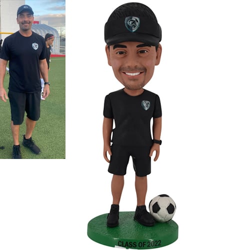 Custom Football Bobblehead from Photo