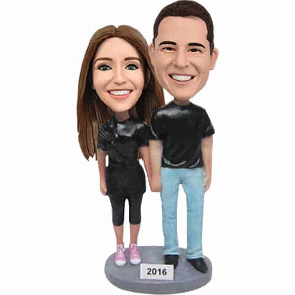 Couple Bobbleheads Customized