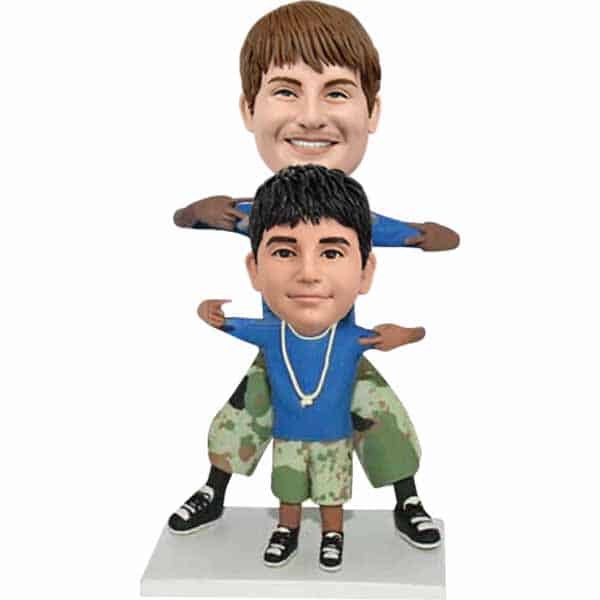 Fully custom Father's Day Bobbleheads