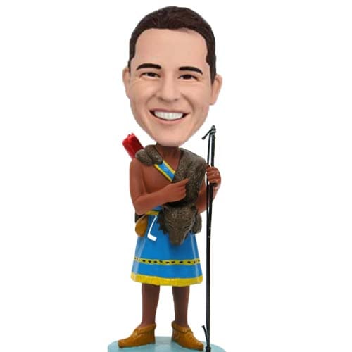 Amazonian bobblehead