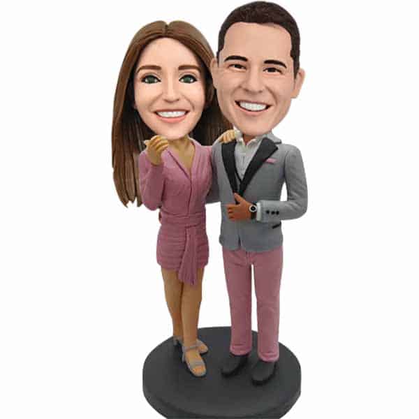 custom made bobble head couple