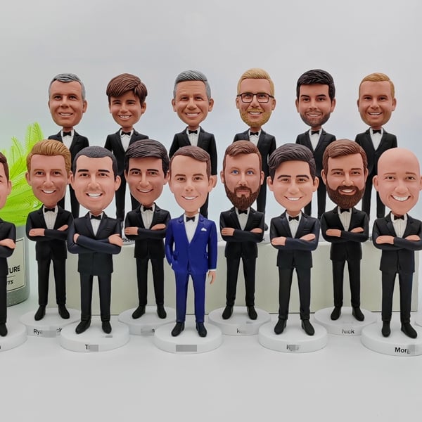 Groomsmen Bobblehead Bulk