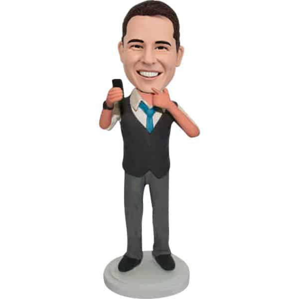 custom selfie bobbleheads