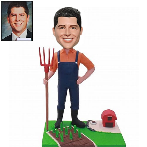 Custom bobbleheads farmer