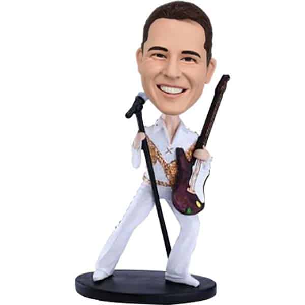 Custom bobbleheads singer star