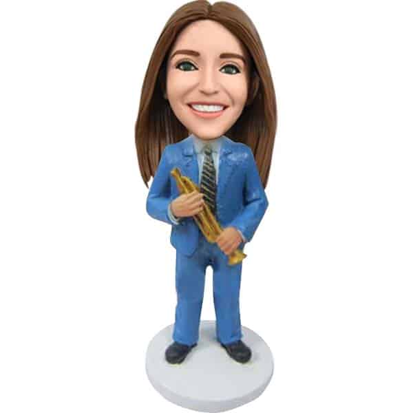 Custom bobbleheads trumpet