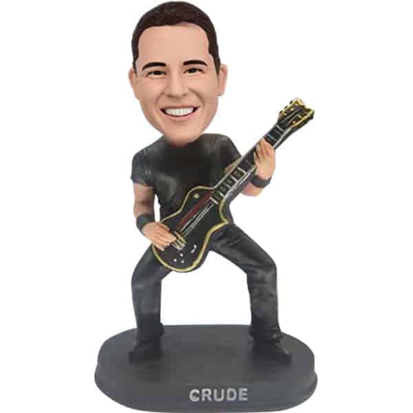 Guitar guy bobbleheads custom like him Rock Star