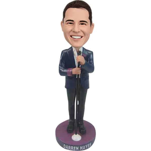 Host bobblehead dolls