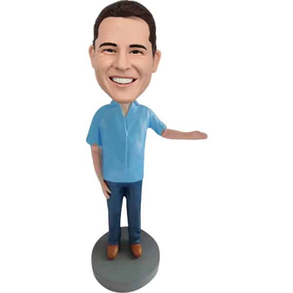 Bobblehead with Polo shirt