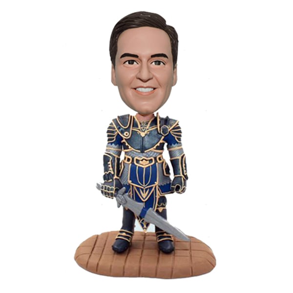 World of Warcraft Lothar Bobblehead custom