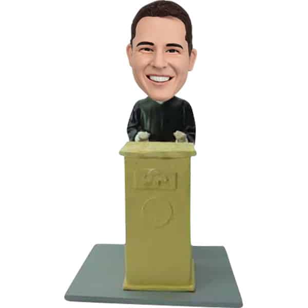 Custom Bobblehead at Graduation Ceremony