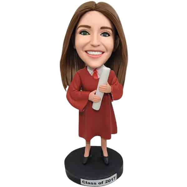 Make a  Custom bobblehead for Graduate