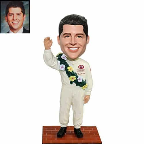 Custom bobblehead racer