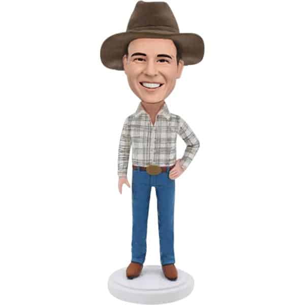 Custom Cowboy Bobblehead country