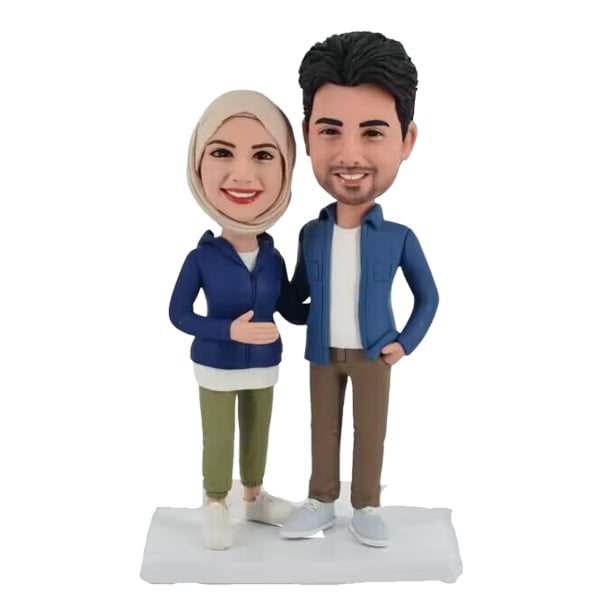 Bobbleheads Custom United Arab Emirates with head scarf