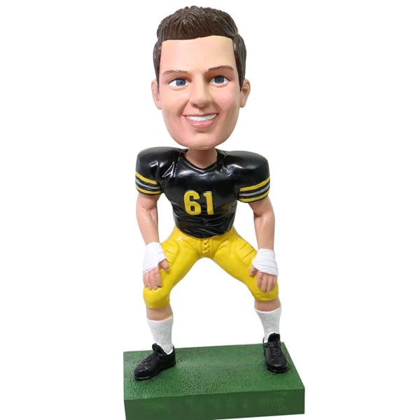 Custom Rugby Bobblehead Doll