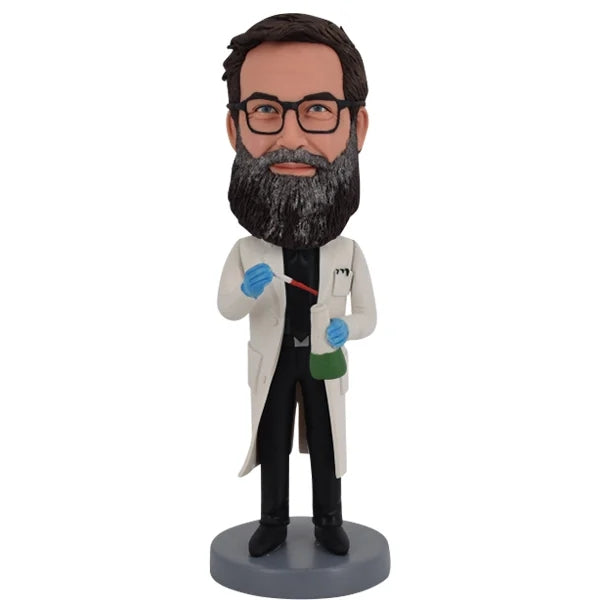 Custom Scientist Bobble Head