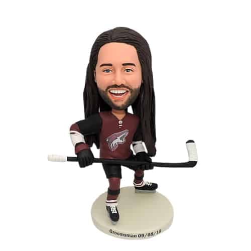 Custom sports bobblehead hockey