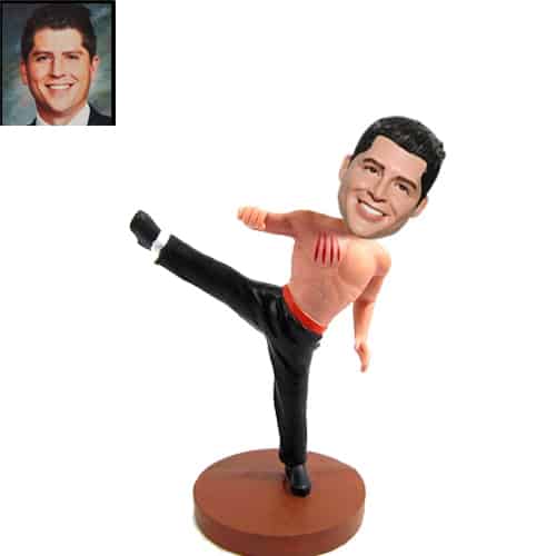 Bruce Lee Kungfu bobblehead custom like you