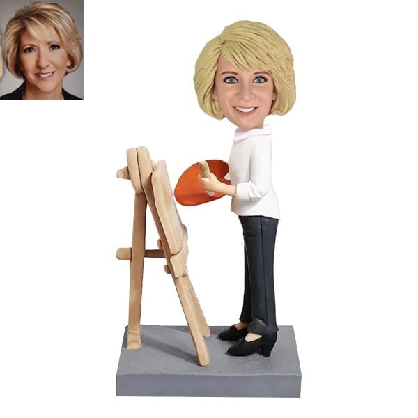 Painter Bobblehead Custom Fast Delivery