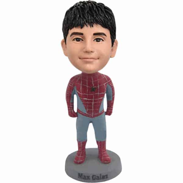 Custom spiderman bobblehead