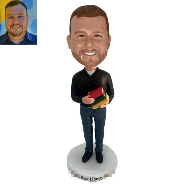 Custom Bobblehead Librarian Bobblehead Best