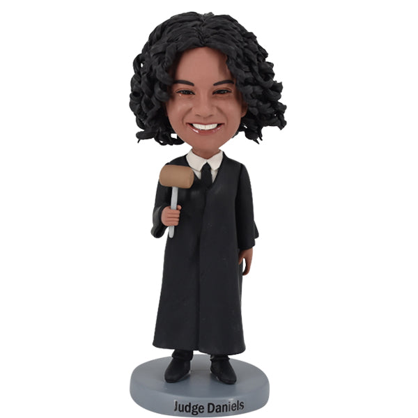 Female Judge Bobblehead Best