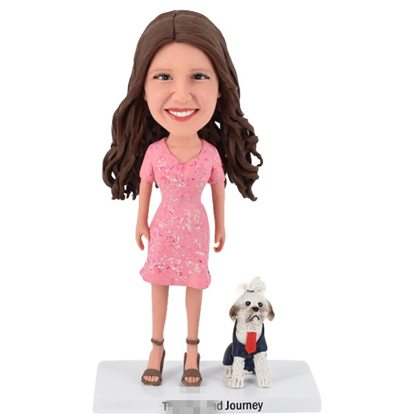 Wedding bobblehead gift for Bridesmaid