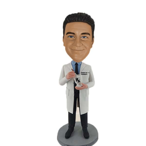 Pharmacy Pharmacist Medical Bobblehead Custom