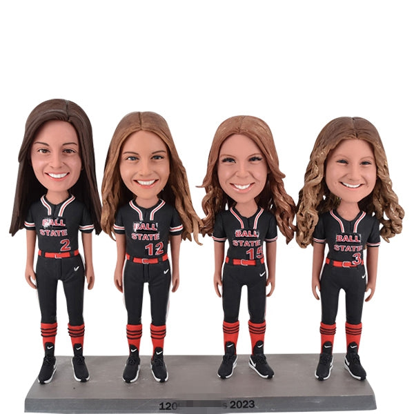 Female Basketball Bobbleheads Custom Bulk Wholesale