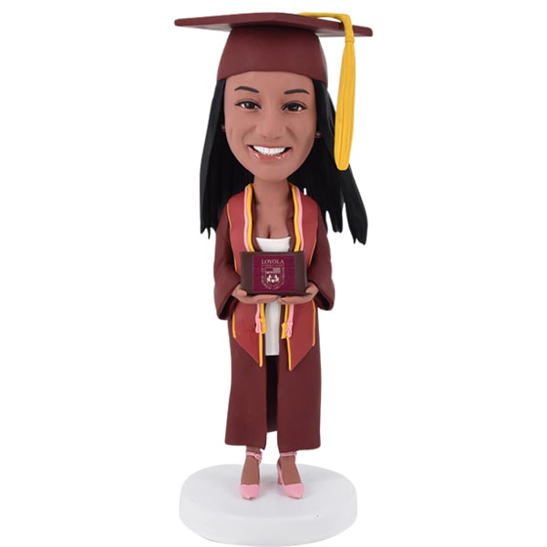 Graduation Bobblehead Sexy Graduate