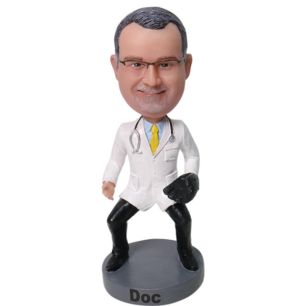 Doctor Bobblehead Custom Baseball Fan