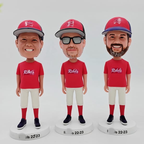 Custom Bobble Head for Softball Baseball Coach