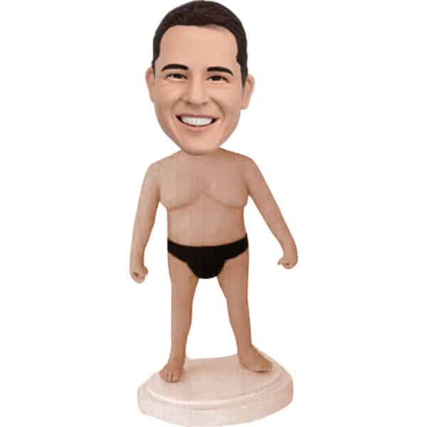 Personalized bobblehead sumo