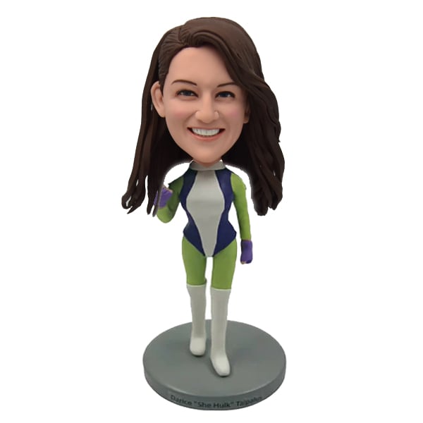 Female hulk bobblehead