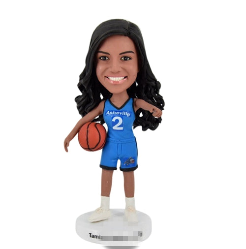 Bobblehead basketball doll custom for her