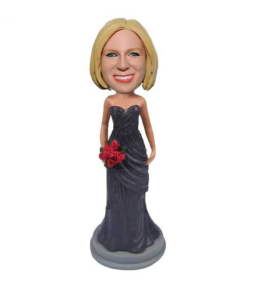 Custom bride bobblehead