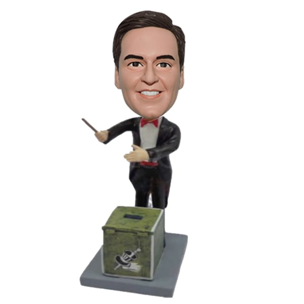 Bobblehead custom Magician With Box