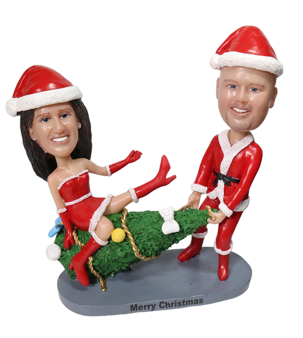 Christmas Bobbleheads Santa Claus