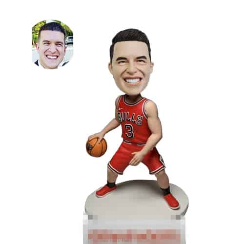 Bobble head Basketball Bulls customized