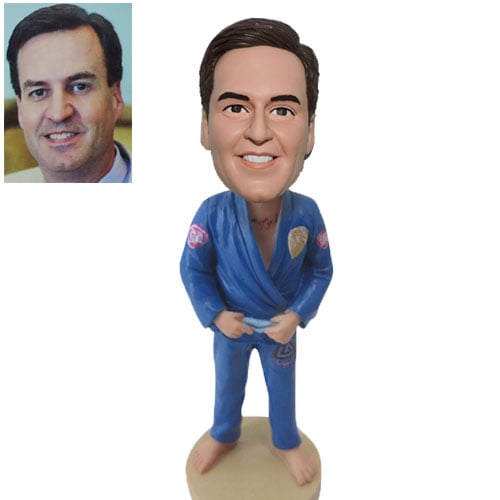 Custom personalized bobblehead in Taekwondo martial arts