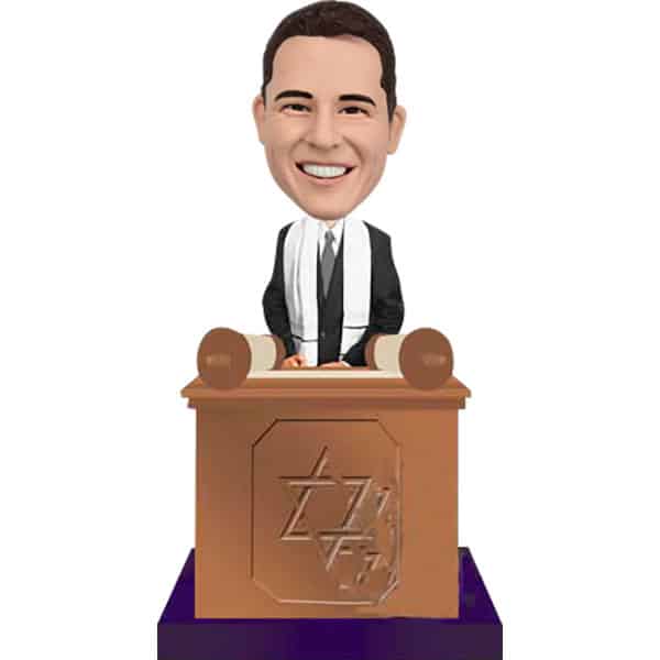 Bar Mitzvah Bobblehead Custom